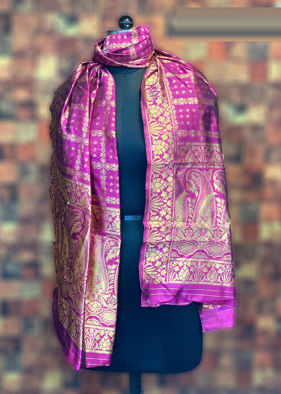 Pptoss Banarasi Silk Dupatta 10 Designer Fancy Banarasi Silk Dupatta Collection